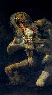 Goya — Saturn Devouring His Son